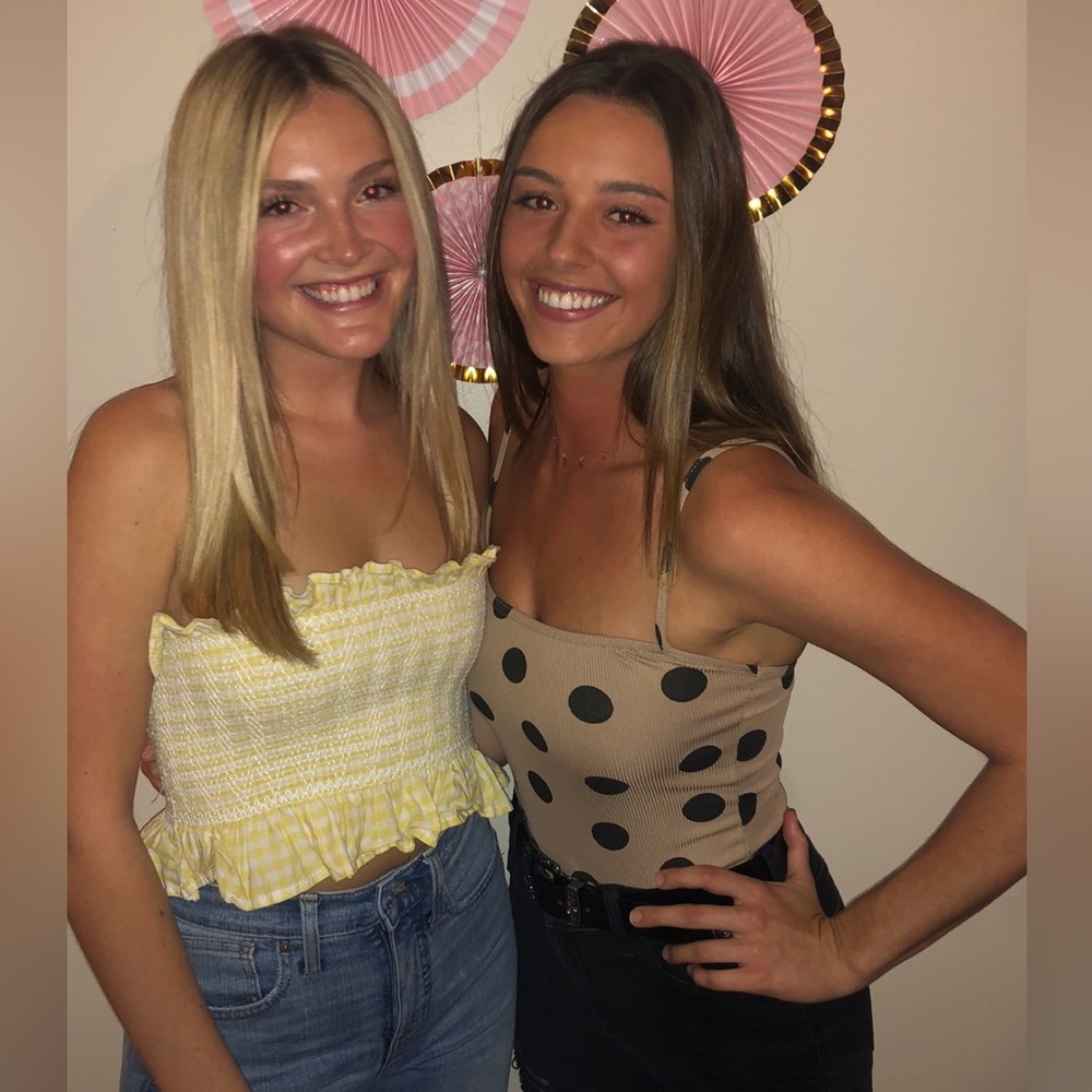 Nasty gal polka dot bodysuit
